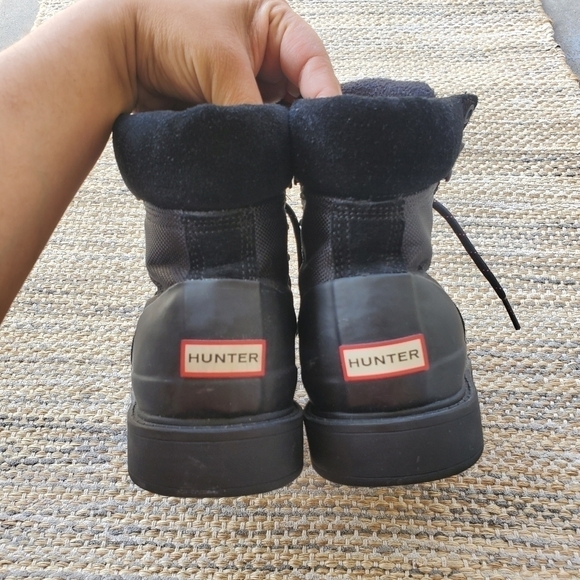 Hunter Insulated Commando Water Resistant Comfort Winter Rain Ankle Boots 6 - Picture 8 of 12